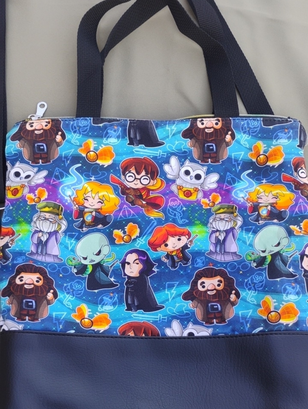 Harry Potter Characters Crossbody Tote Bag - Picture 2 of 6